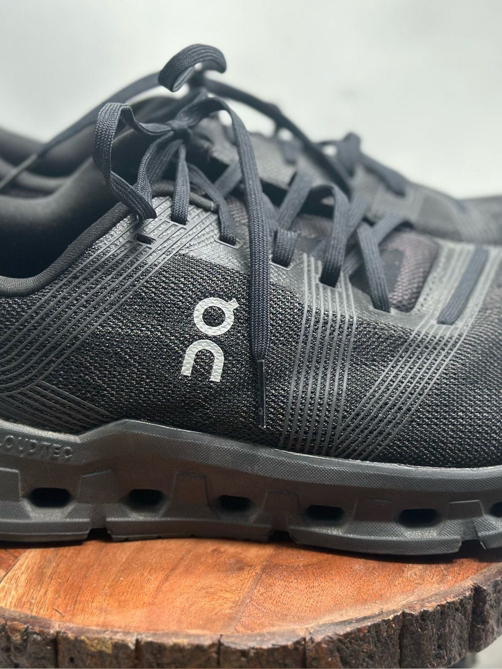 On Cloudgo Running Shoes Womens Size 11 Black Running Trainers Sneakers